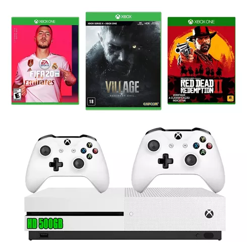 Xbox One S 500gb + Controle E Jogo Original Promoção Leia Descrição