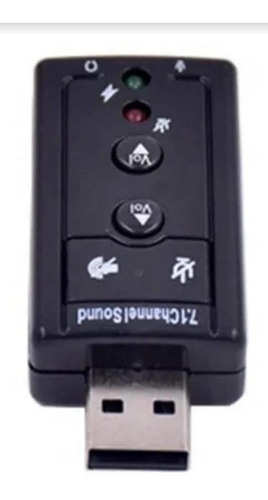 Imagen 5 de 5 de Tarjeta Sonido 7.1 Usb Externa Somos Tienda Física