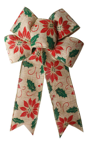 2 X 5 Adornos De Lazo De Corona De Navidad, Dijes 2 Piezas