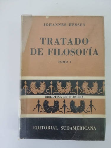 Imagen 2 de 5 de Libros Tratado De Filosofía / Johannes Hesses / Tres Tomos