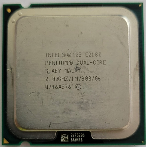 Procesador Intel E2180  Dual Core Sla8y 2. 08ghz/1m/800/775
