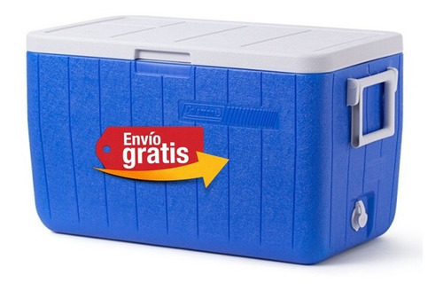 Nevera Plastica Coleman 51.1litros Cava Hielera Con Desague