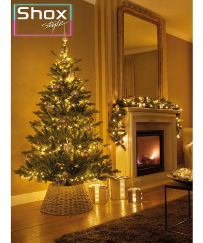 Imagen 4 de 9 de Guirnalda Luces Led Interconectables 20 Metros Lineal Calido