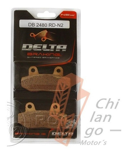 Balatas Del Megelli Motard 12508-09 Fa86