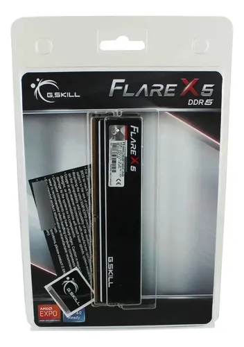 【ジャンク】G.SKILL Flare X5 DDR5-6000 16GB×2 Memória G.skill Flare X5 16gb Ddr5-6000 Pc5-48000 Atts