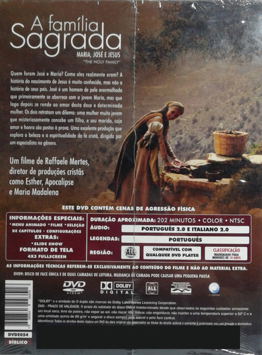 Imagem 2 de 2 de Dvd A Família Sagrada - Frete Grátis