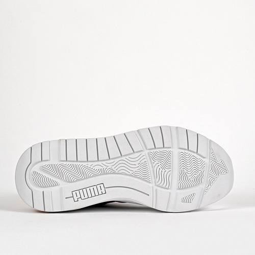 Tenis Casual Hombre Modelo Puma Color Blanco Gris D9