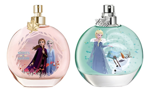 2 Perfume Frozen Colección Disney Zermat Niña
