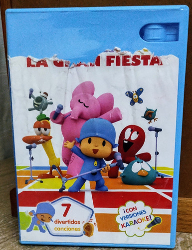 Pocoyo:dvd La Gran Fiesta,contiene Videos Musicales, Karaoke (Usado)