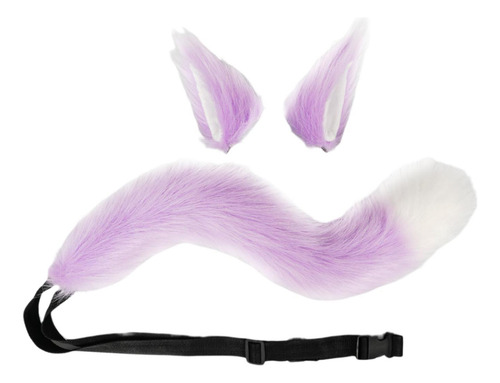 Conjunto De Orejas Y Cola De Zorro, Accesorios De Cosplay,