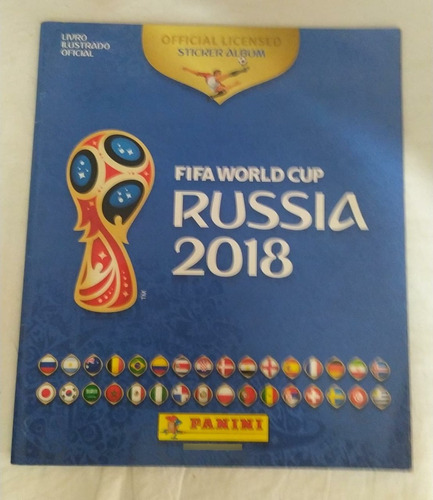 Álbum Figura Incompleto Fifa World Cup Russia 2018 