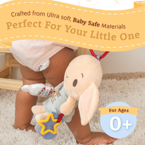 Juguete De Peluche Para Bebé Dobby Mordedor Y Sensoriel