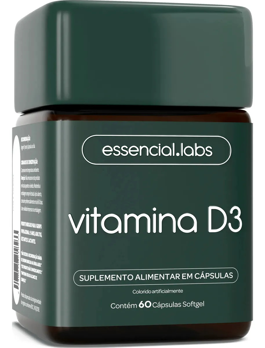 Vitamina D3 2000UI 60 Cápsulas