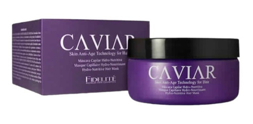 Fidelite Mascara Capilar Caviar X 250g. Skin Anti-age