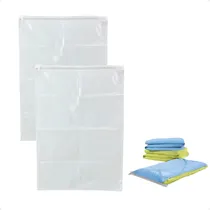 Comprar Set 2 Bolsas 45x70 Cm Vacío Viaje Guardarropa Viaje Equipaje