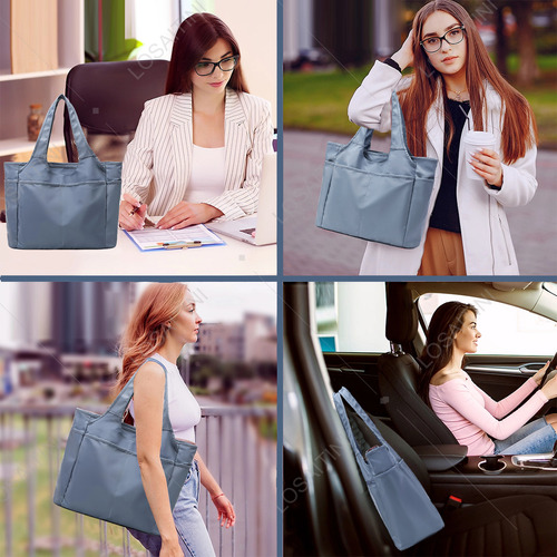 Losaitini Bolsos De Mujer, Bolsos De Gimnasio Y De Viaje, 17 Pulgadas Resistente Al Agua Gran Capacidad Resistente Al Desgaste Y A Los Múltiples Métodos De Transporte Materialtela Oxford