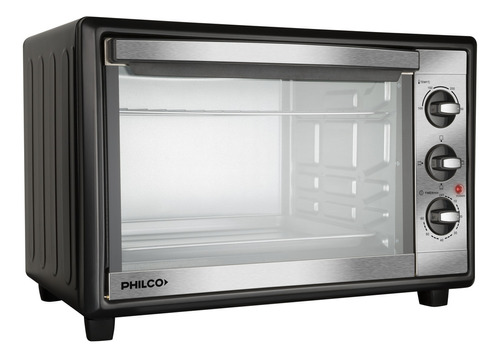 Horno Grill Philco 94hgp1722p Eléctrico 17l 1200w En Negro