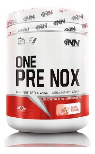 One Pre Nox 500gr El Pre Entreno Más Agresivo, Puro Bombeo  