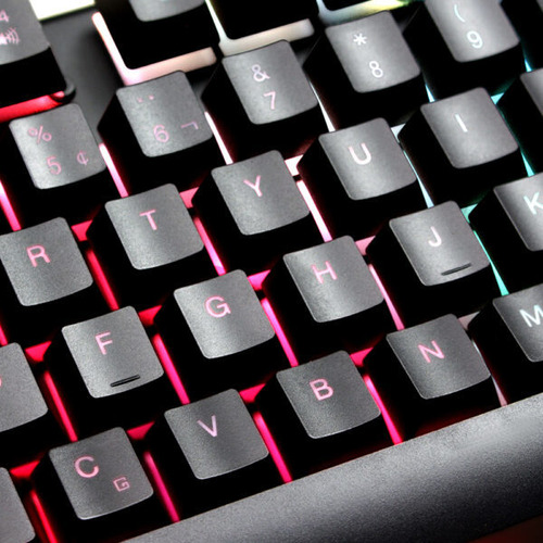 Teclado Gamer Nemesis Semi-mecânico Backlight Led Rgb Usb 5+