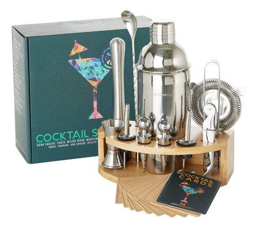 Mixology Barman Kit: Juego De Herramientas De Barra De 13 Pi