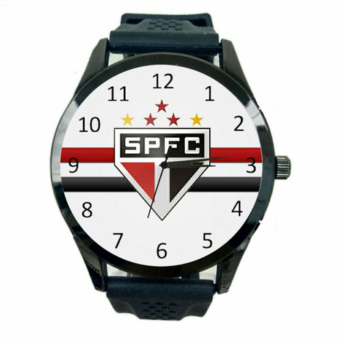 Relógio São Paulo Feminino Time Futebol Esporte Jogo Fc T866