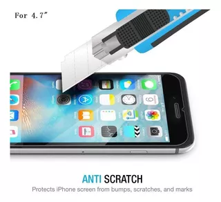 Tantek Protector De Pantalla Para iPhone 7, Sin Burbujas, Tr