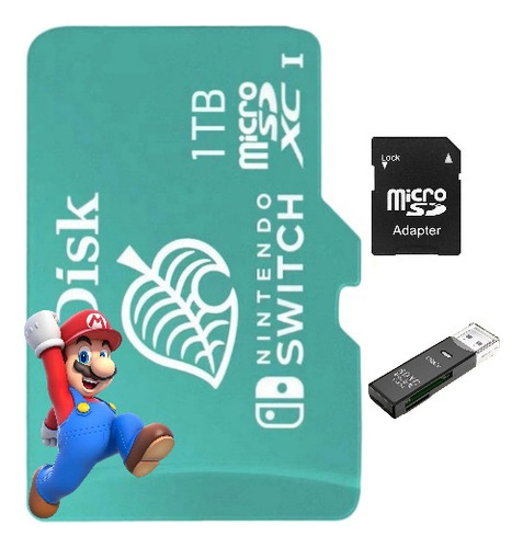 Memoria Micro Sd De 1 Tb Para Nintendo Switch 1 Tb 4k 100