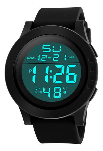 L Fashion, Led, Digital, Cuarzo, Deportivo Militar, Para Hom