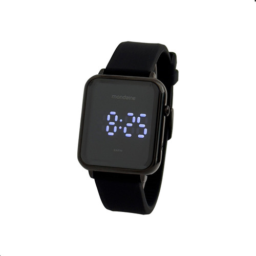 Relogio Mondaine 32151gpmvpi2 Quadrado Digital Preto