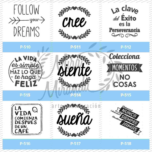 Vinilos Decorativos Para Pared Frases Superación Hogar Y Más