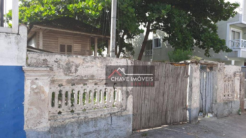 Terreno À Venda, 450 M² Por R$ 850.000,00 - Macuco - Santos/sp - Te0051