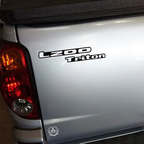 Kit Adesivos Emblema L200 Triton Hpe 2008 Resinados