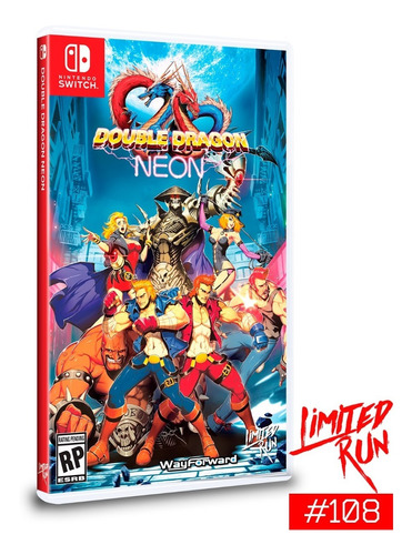 Imagen 1 de 5 de Nintendo Switch Double Dragon Neon / Limited Run Games