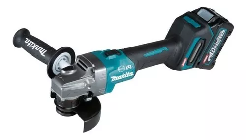 Amoladora Angular A Bateria Makita 40v Ga004gz Completa