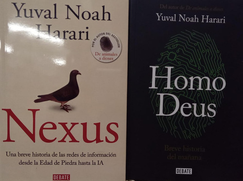 Harari Nexus Homo Deus Combo Nuevos