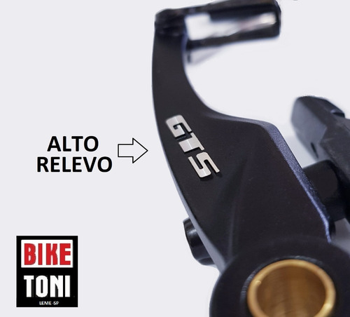 Freio V-brake Traseiro Gts Taiwam Original Manete Avid Sram