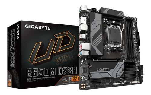 Motherboard Gigabyte B650m Ds3h Ddr5 Soc Am5 Amd 7000 Series