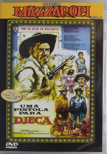 Mazzaropi Uma Pistola Para Djeca Dvd Original Lacrado