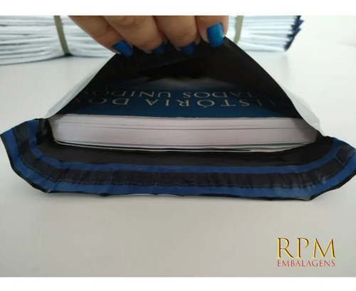 Envelope Plástico De Segurança Para Correios 19x25 50 Un