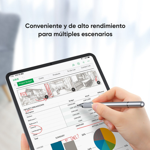 Baseus Pluma Lápiz Óptico Táctil Para Celulares Y Tablet