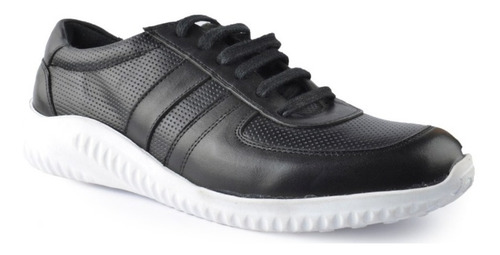 Imagen 2 de 3 de Zapatillas De Cuero De Hombre - Giuliano - Ferraro