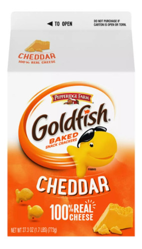 Galletas Goldfish Cheddar Pepperidge Farms 773 Kg