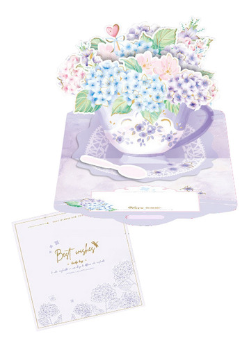 Tarjeta Desplegable R Para El Día De La Madre, 5 Unidades, T