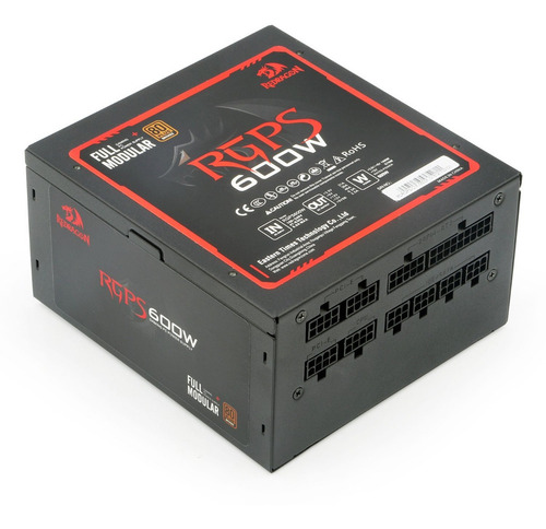 Fuente De Poder Para Pc Redragon Rpgs Gc-ps003 600w Modular
