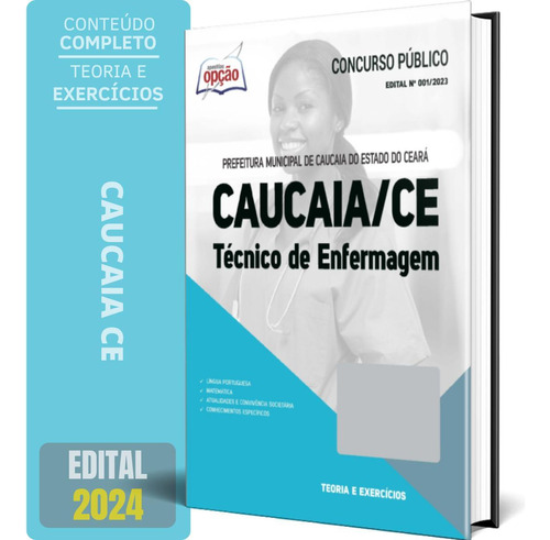 Apostila Prefeitura Caucaia Ce 2024 - Técnico De Enfermagem