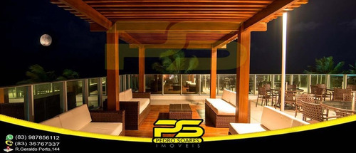 Oportunidade, Apartamento, 02 Quartos, Suíte, Piscina, 74,00m², Por Apenas R$ 490.000,00, Em Bessa, João Pessoa - Paraíba. - Ap2860