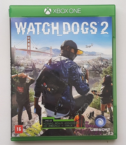 Watch Dogs 2 Xbox One Dublado Original Em Mídia Física (Recondicionado)
