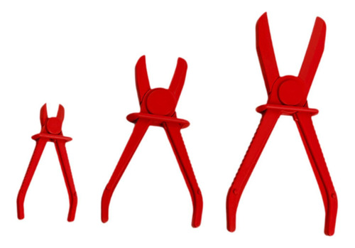 3 Piezas De Alicates De Corte De Tubos Genéricos, Rojo