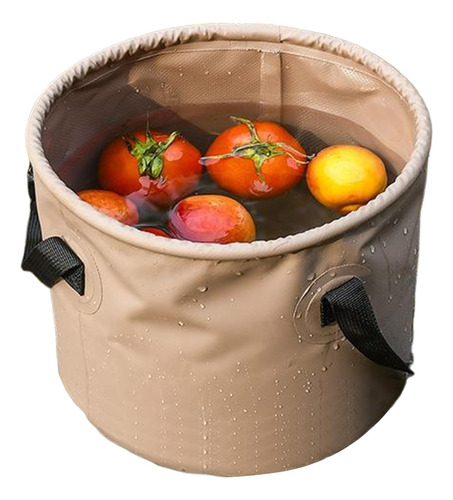 Cubo Plegable, Plegables Para Agua - Bucket De Campamento