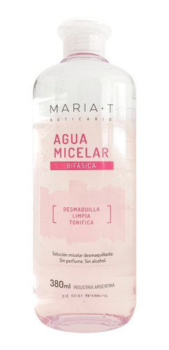 Agua Micelar Bifasica Sin Alcohol Sin Fragancia - Maria T